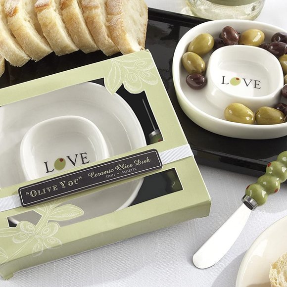 Kate Aspen Other - 💍KATE ASPEN "Olive You" Olive Tray and Spreader💍